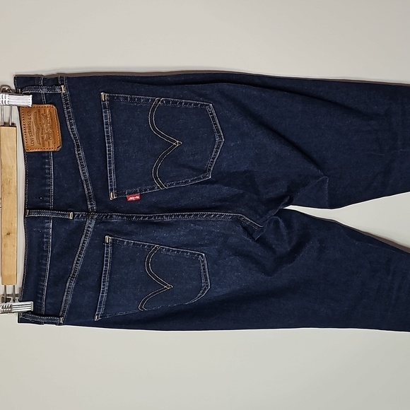 Levi's dark wash 30x30 mile high super skinny jeans - Picture 4 of 8